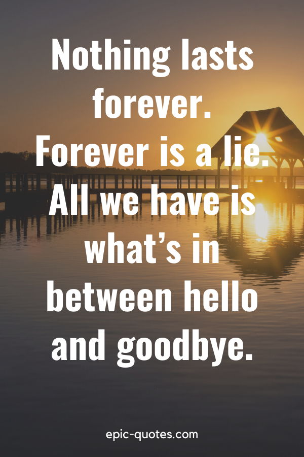 Inspirational Quotes On Saying Goodbye At Xavier Guerard Blog